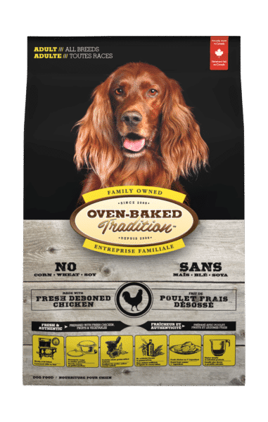 适用于所有品种的成年犬狗粮--鸡肉 1 Chicken AB 3D front Poulet AB face