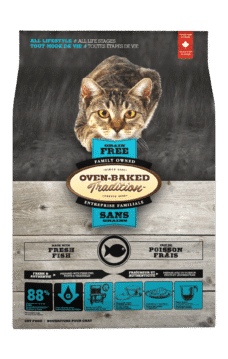Grain Free Cat Fish 3D front Chat Poisson Sans Grain face