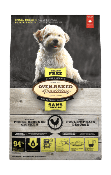 Nourriture sans grains pour chien toutes étapes de vie petite race - Poulet 1 Nourriture sans grain pour petit chien saveur de poulet