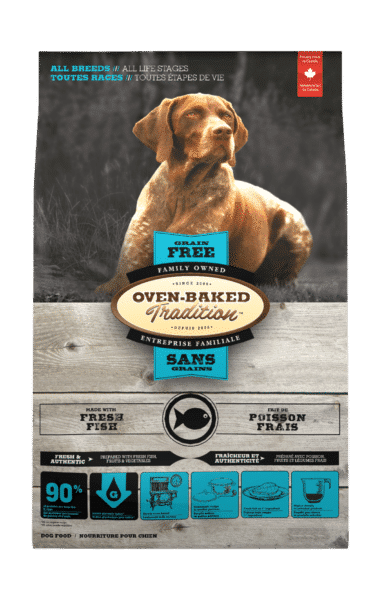 Grain-free food for all breed dogs of all life stages - Fish 1 Grain Free Fish 3D All Breed front Sans Grain Poisson Toutes Races face