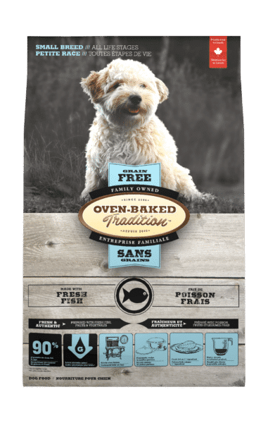 Nourriture sans grains pour chien toutes étapes de vie petite race - Poisson 1 NOURRITURE SANS GRAINS POUR CHIEN TOUTES ÉTAPES DE VIE PETITE RACE – POISSON