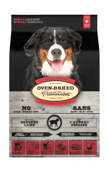 Nourriture pour chien adulte grande race - Agneau 1 Large Breed Lamb 3D front Grande Race Agneau face