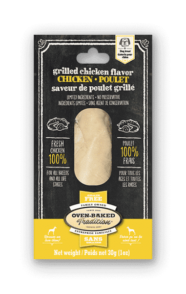 Gâterie filet pour chien - Poulet & Saveur de poulet grillé 1 gateries chien poulet grille