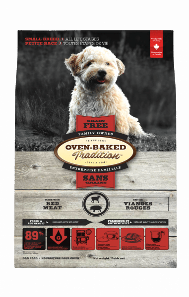 Nourriture soins dentaires au poisson pour chien adulte petite race 1 Grain Free Red Meat Small Breed front Petite race Sans Grain Viande Rouge face 2023